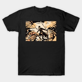 Angel graffiti T-Shirt